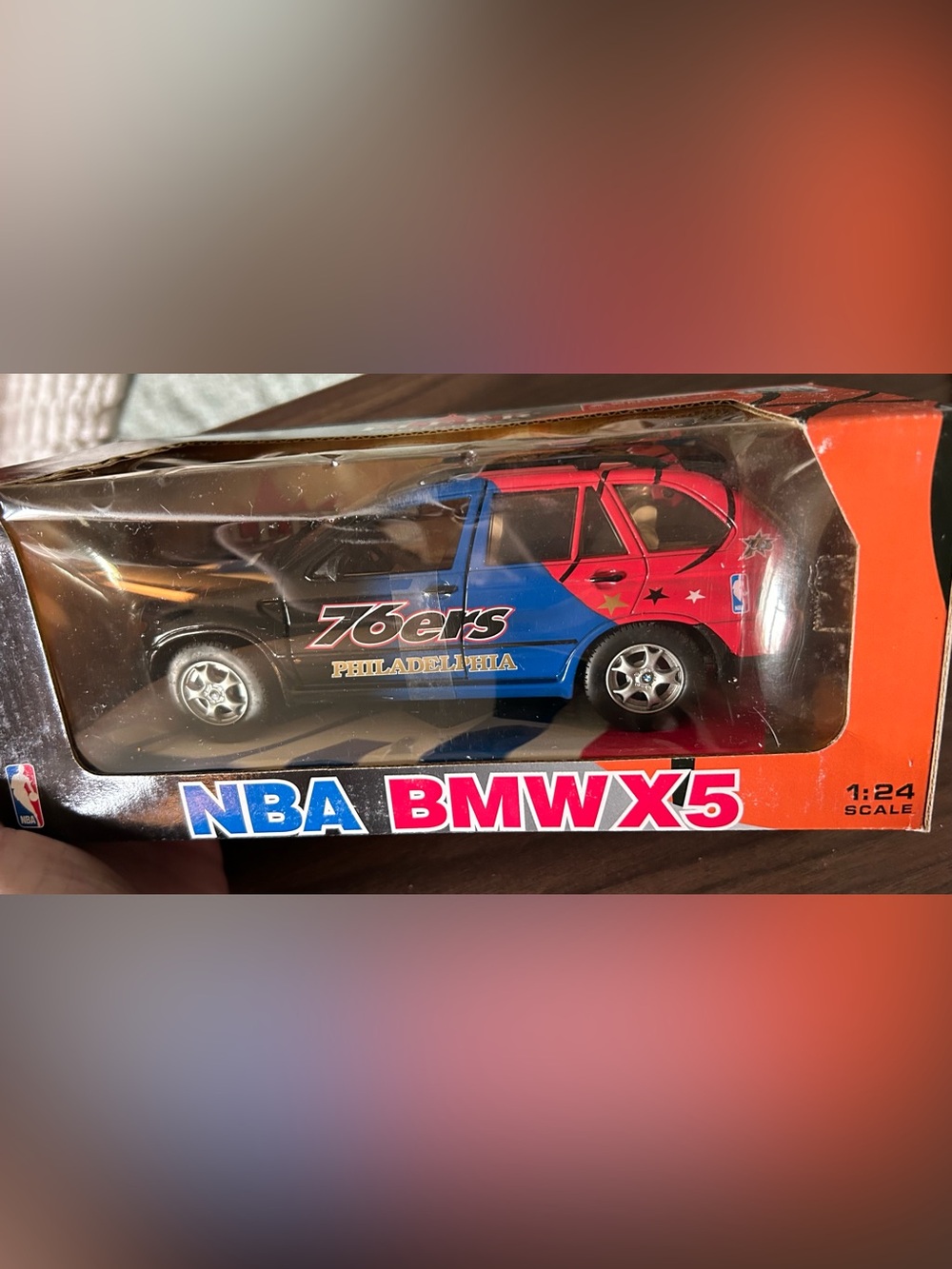 Fleer Collectable NBA BMWX5 limited edition 76ers new